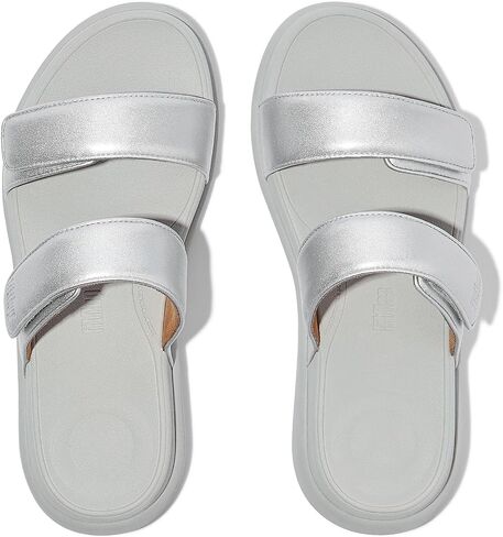 FitFlop Women's F-Mode Go Adjustable Flatform Two-bar Slides Wedge Sandal in Saudi Arabia