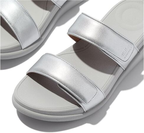FitFlop Women's F-Mode Go Adjustable Flatform Two-bar Slides Wedge Sandal in Saudi Arabia