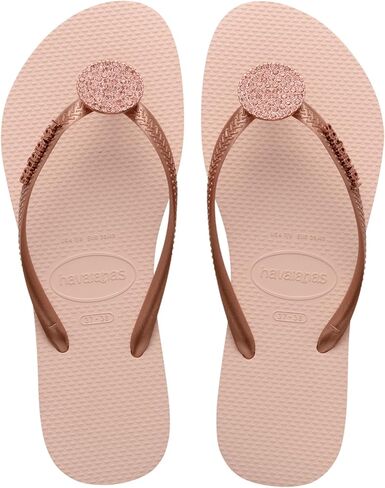 Havaianas for Women - Slim Crystal Glow Flip Flop in Kuwait