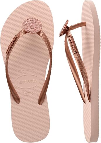 Havaianas for Women - Slim Crystal Glow Flip Flop in Kuwait