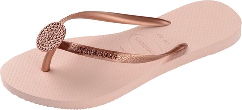 Havaianas for Women - Slim Crystal Glow Flip Flop in Kuwait