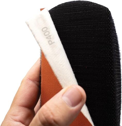 LAUCO Premium 180 Grit Ceramic Grain Hook & Loop Sanding Roll Each 2.75" x 25 Yard - Hook & Loop Continuous Longboard Sandpaper for Automotive and Woodworking in Saudi Arabia