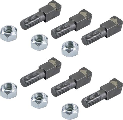 6 Pack 2-7/8"Lx11/16"W with 5/8"-18 Nuts Stump Grinder Teeth Compatible with Woodland Mills WG28 WG24 Stump Grinder Teeth in Saudi Arabia
