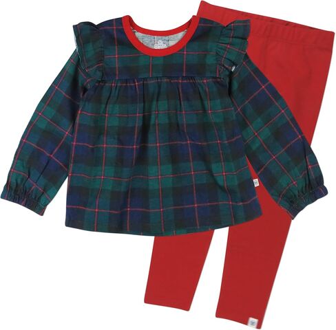 HonestBaby Baby-Girls من قطعتين من تونك و Legging Stet 100 ٪ من القطن العضوي للرضع والفتيات الصغيرات ، والجنسين in Saudi Arabia