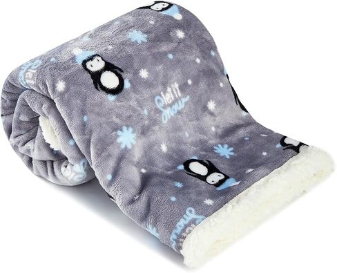 Nursery Bed Blankets Newborn Care Soft Receiving Blanket 30" x 40", Warm and Cozy for Baby Carrier Stroller Travel (Pink Ripple) in Kuwait