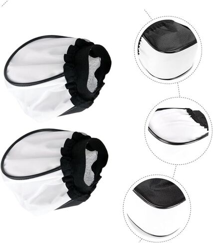 Popetpop Camera Softbox Dunsfuser للتصوير الفوتوغرافي محمولة تملأ الخلاص غطاء العجلة الخفيفة للمواد العاكسة لوزن DSLR وفلاش خارجي للاستوديو والاستخدام في الهواء الطلق in Saudi Arabia