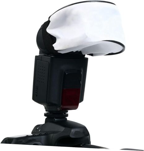 Popetpop Camera Softbox Dunsfuser للتصوير الفوتوغرافي محمولة تملأ الخلاص غطاء العجلة الخفيفة للمواد العاكسة لوزن DSLR وفلاش خارجي للاستوديو والاستخدام في الهواء الطلق in Saudi Arabia