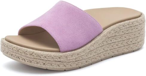 Abeo Solstice Slide Platform Sandals | تنزلق على سيدات النساء | espadrilles للنساء | صندل النساء الأنيق | الأحذية الصيفية للنساء | بنيت في النعال التقويمية in Kuwait