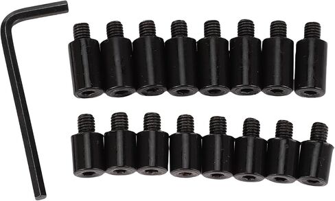 Diydeg Lathe Flat, 4Pcs 8in Wood Lathe Chuck Woodturning Tools Chuck with 16pcs Taper Plug Screws for Ordinary Lathes, Grinders, Milling Machines, Drilling Machines in Saudi Arabia