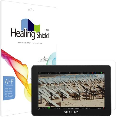 Muellery Healingshield Screen Protector Oleophobic AFP Clear Film Compatible with SMALLHD CINE 5 in Saudi Arabia