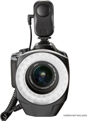 Dual Macro LED Ring Light/Flash for Fujifilm X100T (Includes Necessary Adapters/Rings for Mounting) in Saudi Arabia