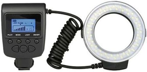 Dual Macro LED Ring Light/Flash for Fujifilm X100T (Includes Necessary Adapters/Rings for Mounting) in Saudi Arabia
