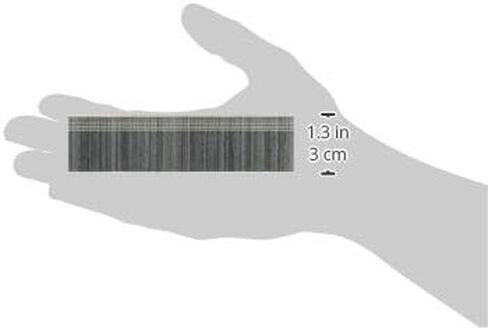 Porter-Cable Brad Nails ، 1-1-1/4 بوصة براد مسمار ، 18GA ، 1000 حزمة (PBN18125-1) in Saudi Arabia