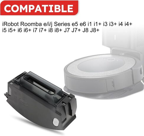 4624868 Dust Bin Box Replacement Compatible for IRobot Roomba e/i Series i7 e5 e6 i1 i3 i4 i6 i7+ i8 J7 Parts (4624868) in Saudi Arabia