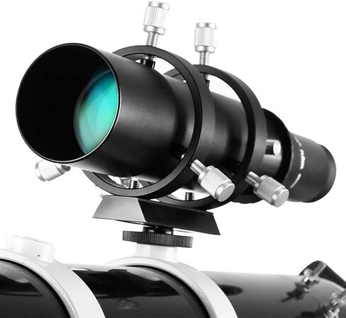 50mm Guide Scope Finderscope for Astronomical Telescope Focal Length Ratio Guidescope with Double Helical Focuser in Saudi Arabia