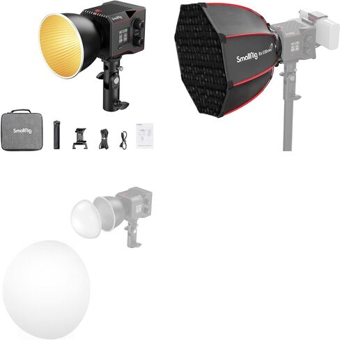الحزمة: SmallRig RC 60B COB Light مع Softbox in Saudi Arabia