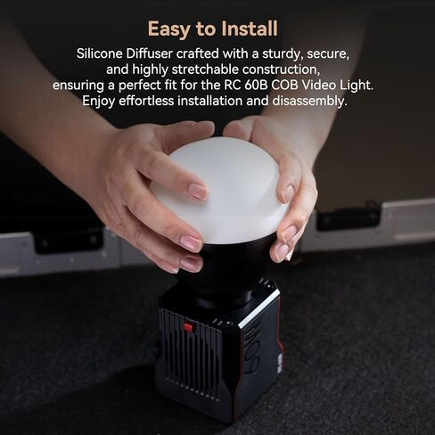 الحزمة: SmallRig RC 60B COB Light مع Softbox in Saudi Arabia