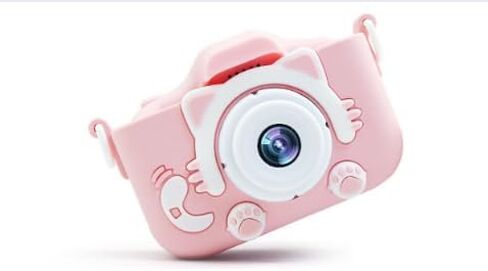 Kids Camera Instant Print, 1080P Kids Instant Cameras with Photo Printing and Fun Learning, Christmas Stuffers Birthday Gifts for Girls Age 3-12, Portable Toy for 3 4 5 6 7 8 9 10 Girls Boys, Pink in Kuwait