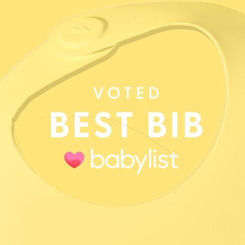 Magnetic Silicone Bibs 2-Pack Waterproof, Dishwasher Safe, BPA Free Food-Grade, Baby Bib in Saudi Arabia