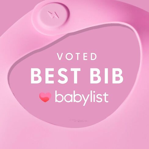 Magnetic Silicone Bibs 2-Pack Waterproof, Dishwasher Safe, BPA Free Food-Grade, Baby Feeding Bib in Saudi Arabia