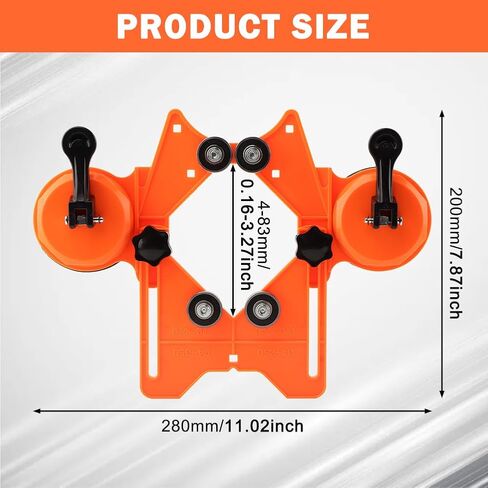 Drill Bit Hole Saw Guide, 4-84mm Portable Glass Tiles Drill Guide Adjustable Hole Locator Holder for Ceramic Glass Marble Tile(Green) in Saudi Arabia
