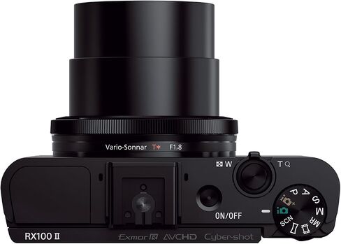 Sony DSCRX100M2/B 20.2 MP Cyber-shot Digital Still Camera (Black) (Renewed) in Saudi Arabia