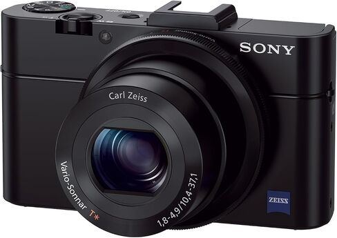 Sony DSCRX100M2/B 20.2 MP Cyber-shot Digital Still Camera (Black) (Renewed) in Saudi Arabia