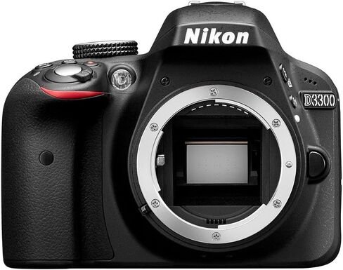 Nikon D3300 Digital SLR Camera Body فقط - Black (24.2mp) 3.0 بوصة LCD (متجدد) in Saudi Arabia