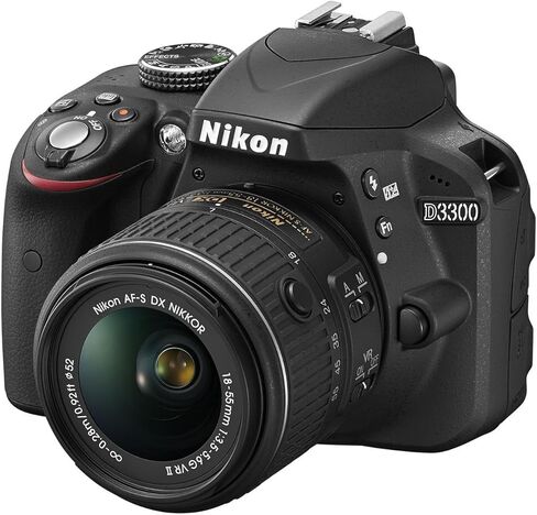 Nikon D3300 Digital SLR Camera Body فقط - Black (24.2mp) 3.0 بوصة LCD (متجدد) in Saudi Arabia