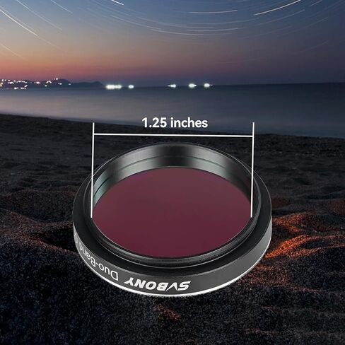 SVBony SV220 مرشح سديم النطاق المزدوج مع مرشح كتلة الأشعة تحت الحمراء UV IR in Saudi Arabia