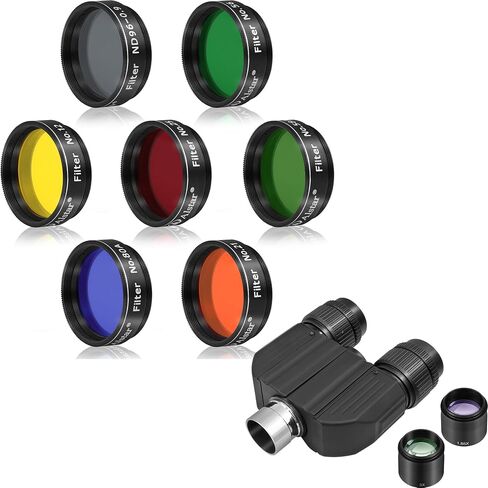 ALSTAR Stereo Pinocular Viewer - حزمة مع - 1.25 "7pcs مجموعة مرشح in Saudi Arabia