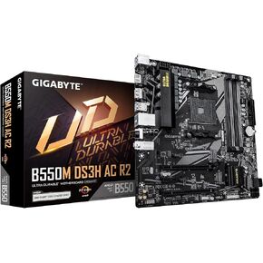 GIGABYTE B550 UD AC (AM4/ AMD/ B550/ ATX/Dual M.2/ SATA 6Gb/s/USB 3.2 Gen 2/ Intel 802.11a/b/g/n/ac/Realtek GbE LAN/PCIe 4.0/ Motherboard) in Kuwait