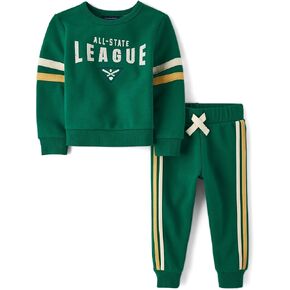 The Children's Place Baby-Poys و Defdler Sweatshirt و Sweatpant ، ملابس من قطعتين in Kuwait