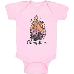 TATY Kids Campfire Camping Baby Infant Bodysuit in Kuwait