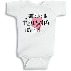 Someone in Arizona Loves Me Baby Infant Bodysuit in Kuwait