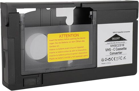 محول VHS C الآلي Greensen ، متوافق مع camcorders ، مشغل ، شريط تحويل المسجل غير متوافق مع 8 مم ، minidv ، hi8 in Saudi Arabia