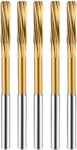 آلة تخفيف الكوبالت HSS-CO مع Tian مطلي H7 حلزوني حلزوني مستقيم Reamer 3-20mm للمعادن الفولاذ المقاوم للصدأ (19 ملم) in Kuwait