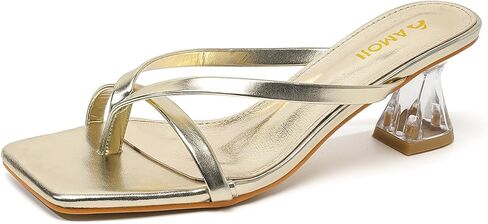 أموجي نساء Flip Flop Histten Open Open Thong Thong Heeled Sandals 339 in Saudi Arabia