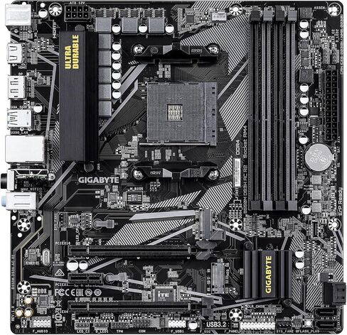 جيجابايت لوحة ام B550 UD AC (AM4/ AMD/ B550/ ATX/Dual M.2/ ساتا 6Gb/s/USB 3.2 الجيل الثاني/ انتل 802.11a/b/g/n/ac/شبكة LAN ريلتيك GbE / PCIe 4.0/ لوحة ام) in Saudi Arabia
