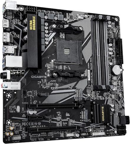 جيجابايت لوحة ام B550 UD AC (AM4/ AMD/ B550/ ATX/Dual M.2/ ساتا 6Gb/s/USB 3.2 الجيل الثاني/ انتل 802.11a/b/g/n/ac/شبكة LAN ريلتيك GbE / PCIe 4.0/ لوحة ام) in Saudi Arabia
