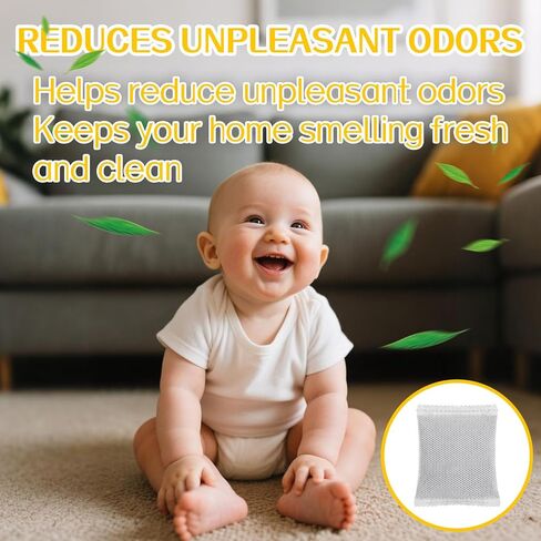 12pcs Carbon Filter Refills for Playtex, Activated Charcoal Odor Absorbing Deodorizer for Diaper Pail Systems Trash Cans Closets & Shoe Cabinets in Saudi Arabia