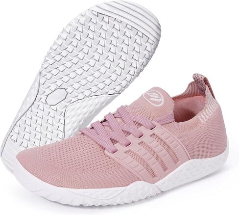 Hike Barefoot Shoes for Women Men Footwear, Minimalist Zero Drop Wide Toe Box Non-Slip Walking Sneakers, Lightweight Comfortable Casual Shoe Training Running Gym Fashion Sneakers in Kuwait