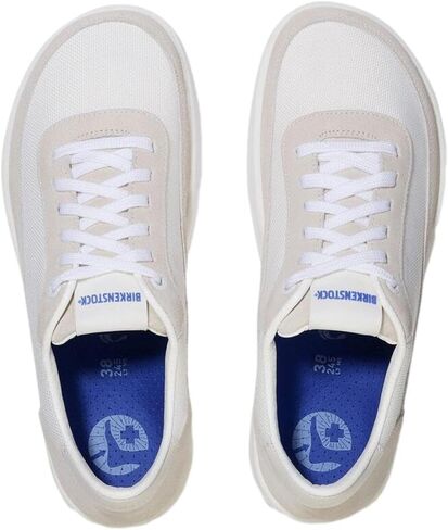 Birkenstock Womens Honnef Mesh Soede Tex (نظام بحجم أحذية أبيض/أبيض ، الولايات المتحدة ، البالغين ، النساء ، الرقم ، الضيق ، 9) in Saudi Arabia