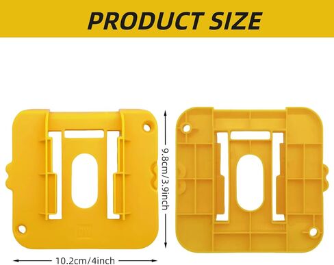 12 Pack Battery Mount Holder Compatible for Dewalt 20V 60V Battery Holder Fit for DCB200 DCB203 DCB205 DCB206 in Saudi Arabia