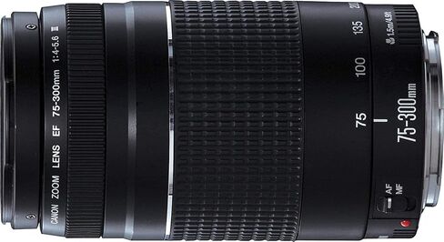 Canon EF 75-300mm F/4-5.6 III Teamepleto Zoom Lens for Canon SLR Cameras in Kuwait