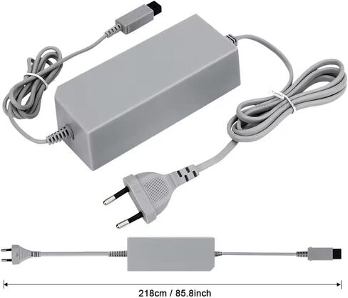 OSTENT US Type AC Wall Adapter Power Supply Replacement for Nintendo Wii Console Video Game in Kuwait