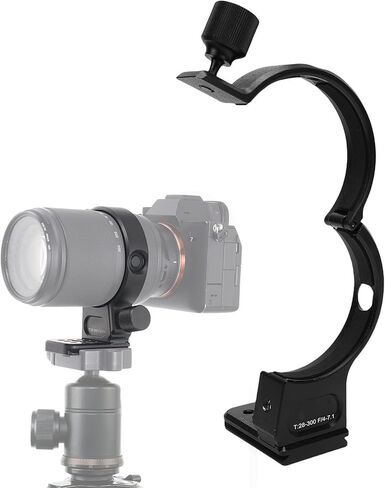 طوق عدسة Ebtools ، لعدسة Tamron T28-300MM F4-7.1 ، مع ثقوب قياسية 1/4in و 3/8in ، لأحرف ثلاثية in Kuwait
