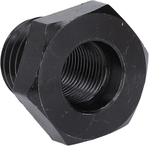 لوحة الصلب 3/4in x 16tpi إلى 1in × 8TPI محول مخرطة الخشب ، لمشاريع خشبية دقيقة ومستقرة in Saudi Arabia