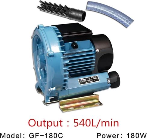 GF -180C 180W ارتفاع ضغط غاز التوربو - ضغط غاز التوربو - ضاغط غاز الحوض الصناعي لخزانات الأسماك وتربية الأحياء المائية in Kuwait