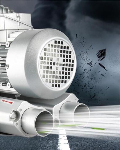 منفاخ دوامة تجديدي عالي الضغط لضرب الهواء والشفط - 0.5hp ، 0.74hp ، 1.01hp ، 1.49hp (550w) - أداء تدفق الهواء العالي ، حل التهوية الفعال in Kuwait